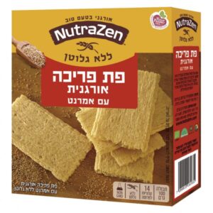 פת פריכה אורגנית עם אמרנט – ללא גלוטן