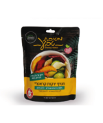 מסיבת טבע חטיף ירקות קראנצ'י צהוב