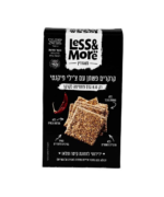 קרקר פשתן עם צ'ילי פיקנטי