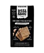 קרקר עם גרעיני פשתן ושום