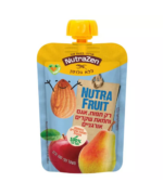 Natura Fruit- מחית תפוח עץ, אגס וחמאת שקדים אורגניים